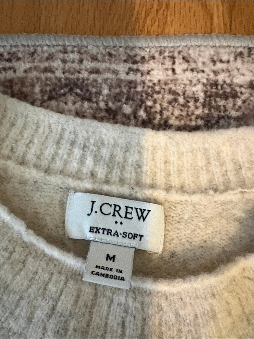 J. Crew cozy crewneck